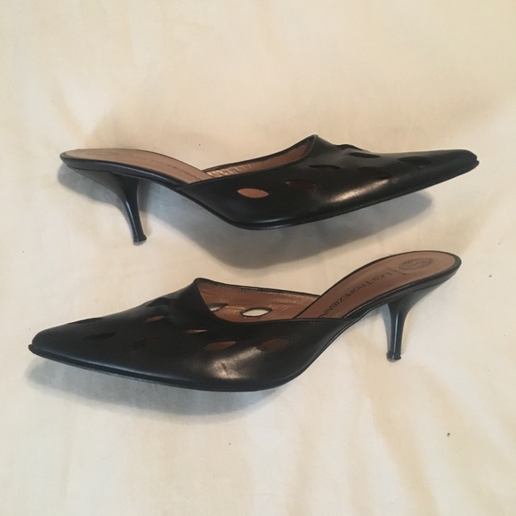 Les Tropeziennes Cutout Kitten Heeled Mule - Picture 3 of 5